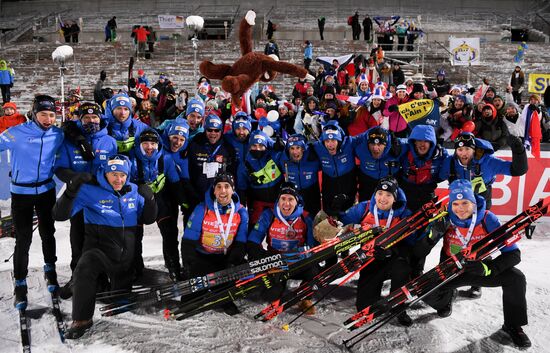 Sweden Biathlon World Cup Men