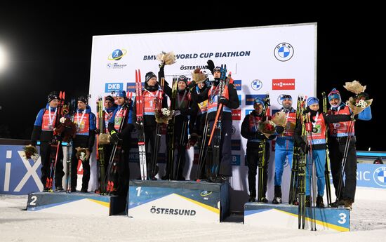 Sweden Biathlon World Cup Men