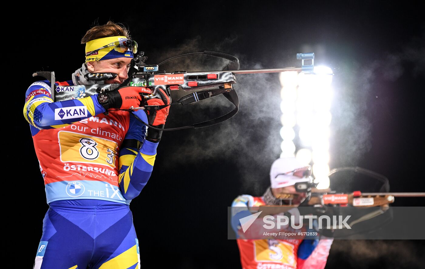 Sweden Biathlon World Cup Men