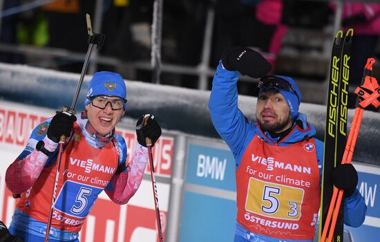 Sweden Biathlon World Cup Men