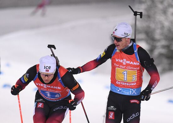 Sweden Biathlon World Cup Men