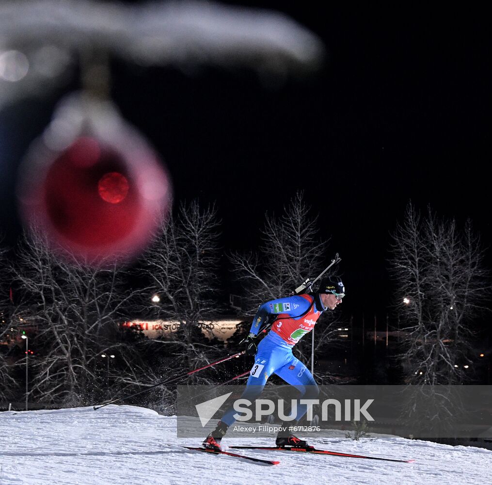 Sweden Biathlon World Cup Men