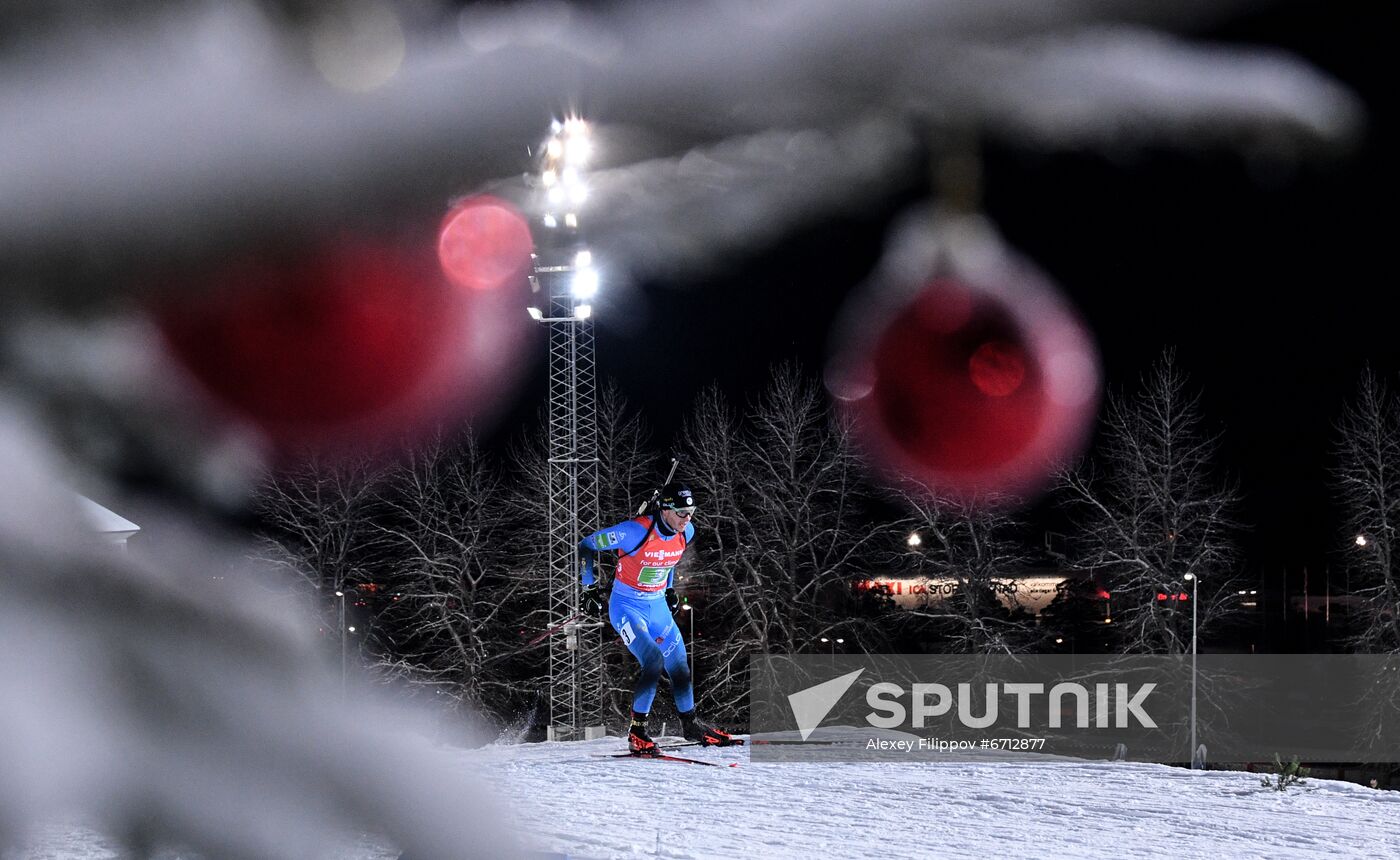 Sweden Biathlon World Cup Men