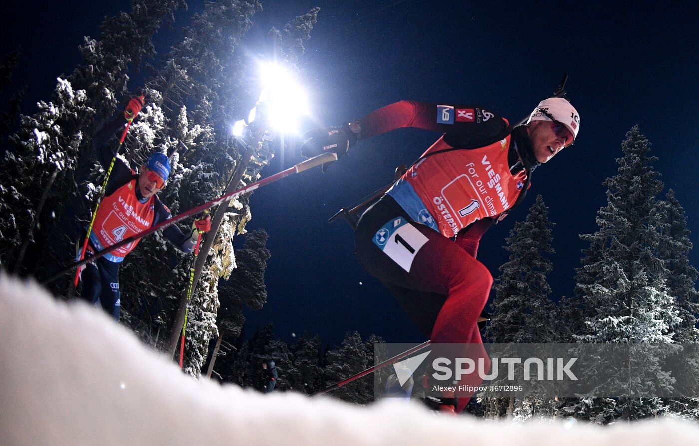 Sweden Biathlon World Cup Men