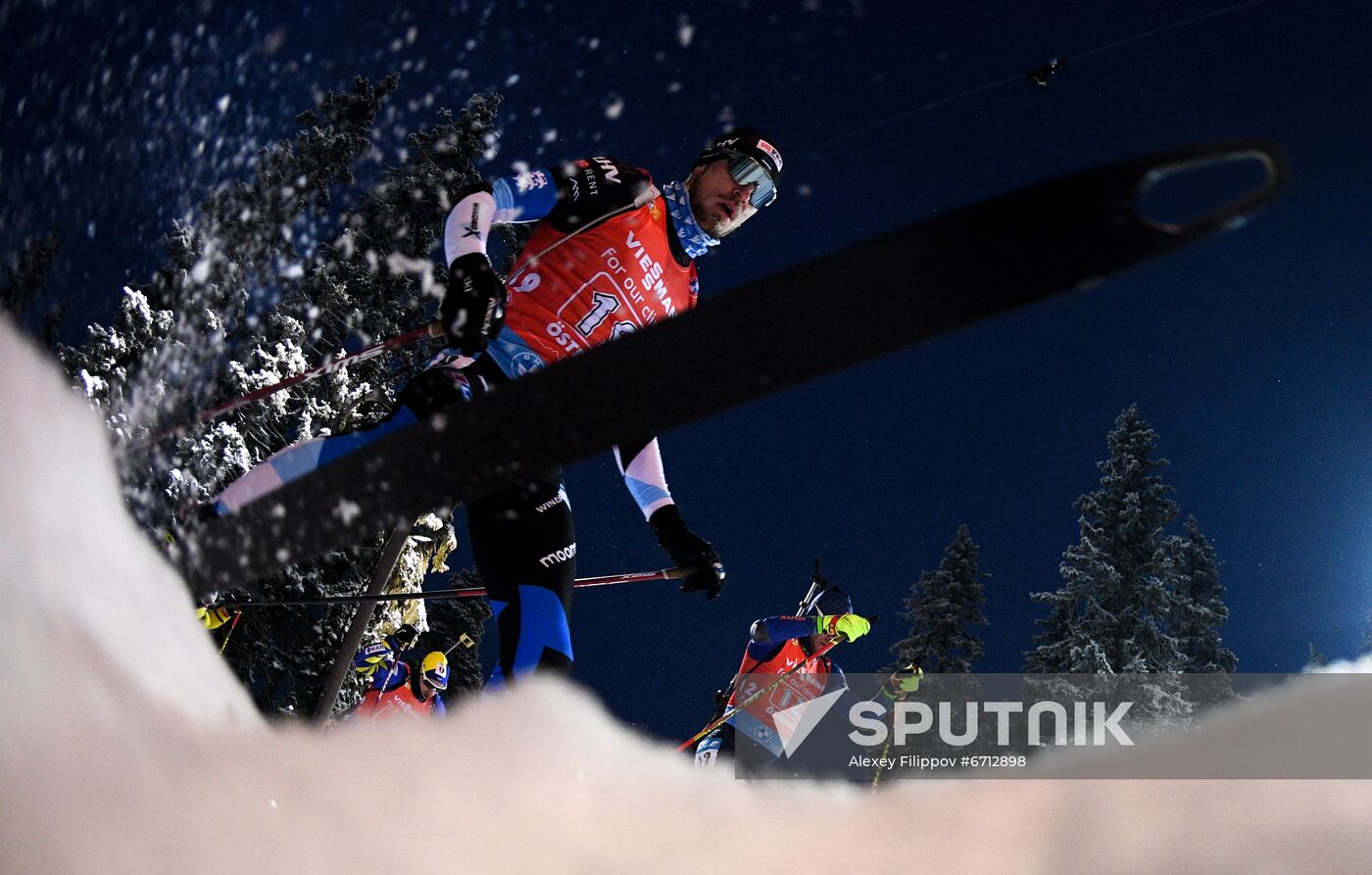 Sweden Biathlon World Cup Men