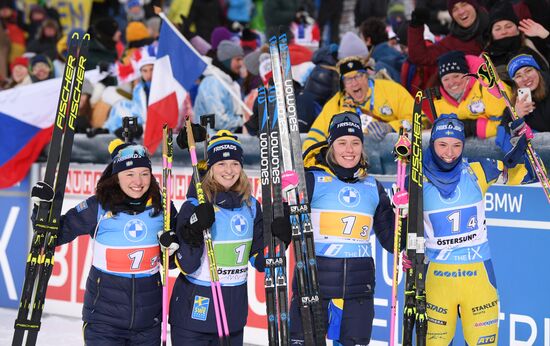 Sweden Biathlon World Cup Women