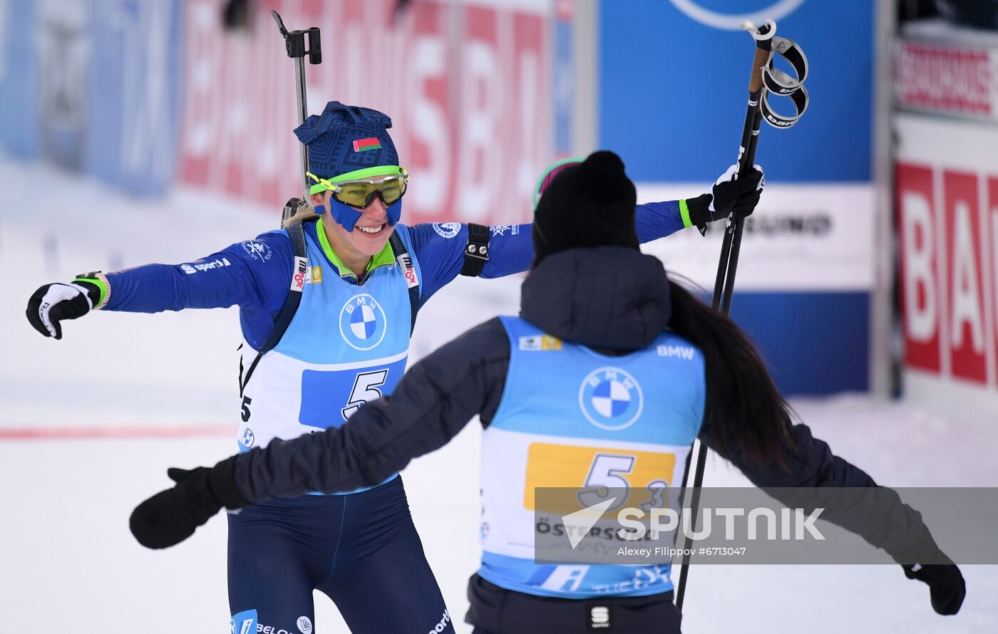 Sweden Biathlon World Cup Women