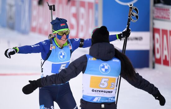 Sweden Biathlon World Cup Women