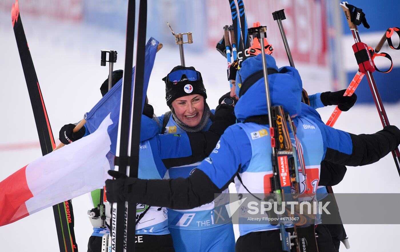 Sweden Biathlon World Cup Women