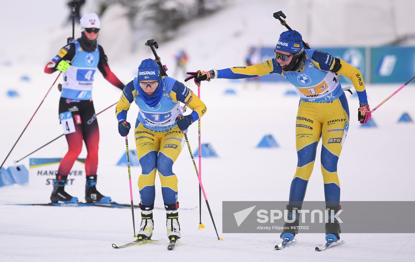 Sweden Biathlon World Cup Women