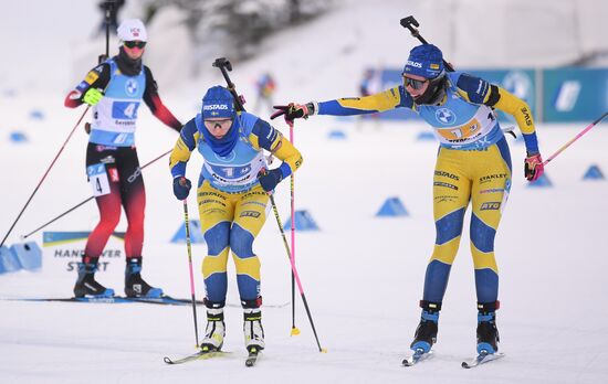 Sweden Biathlon World Cup Women