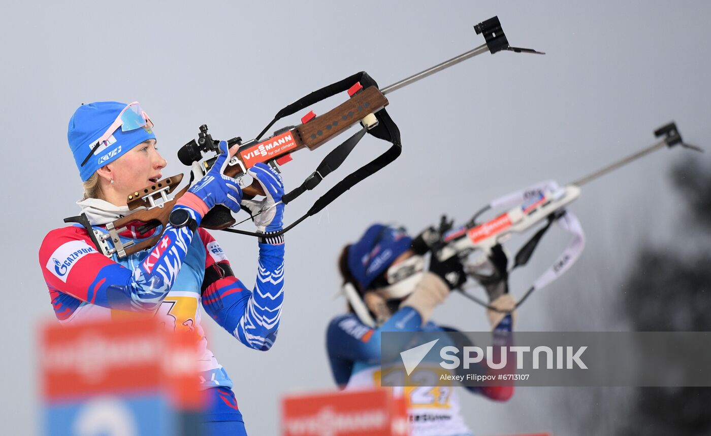 Sweden Biathlon World Cup Women