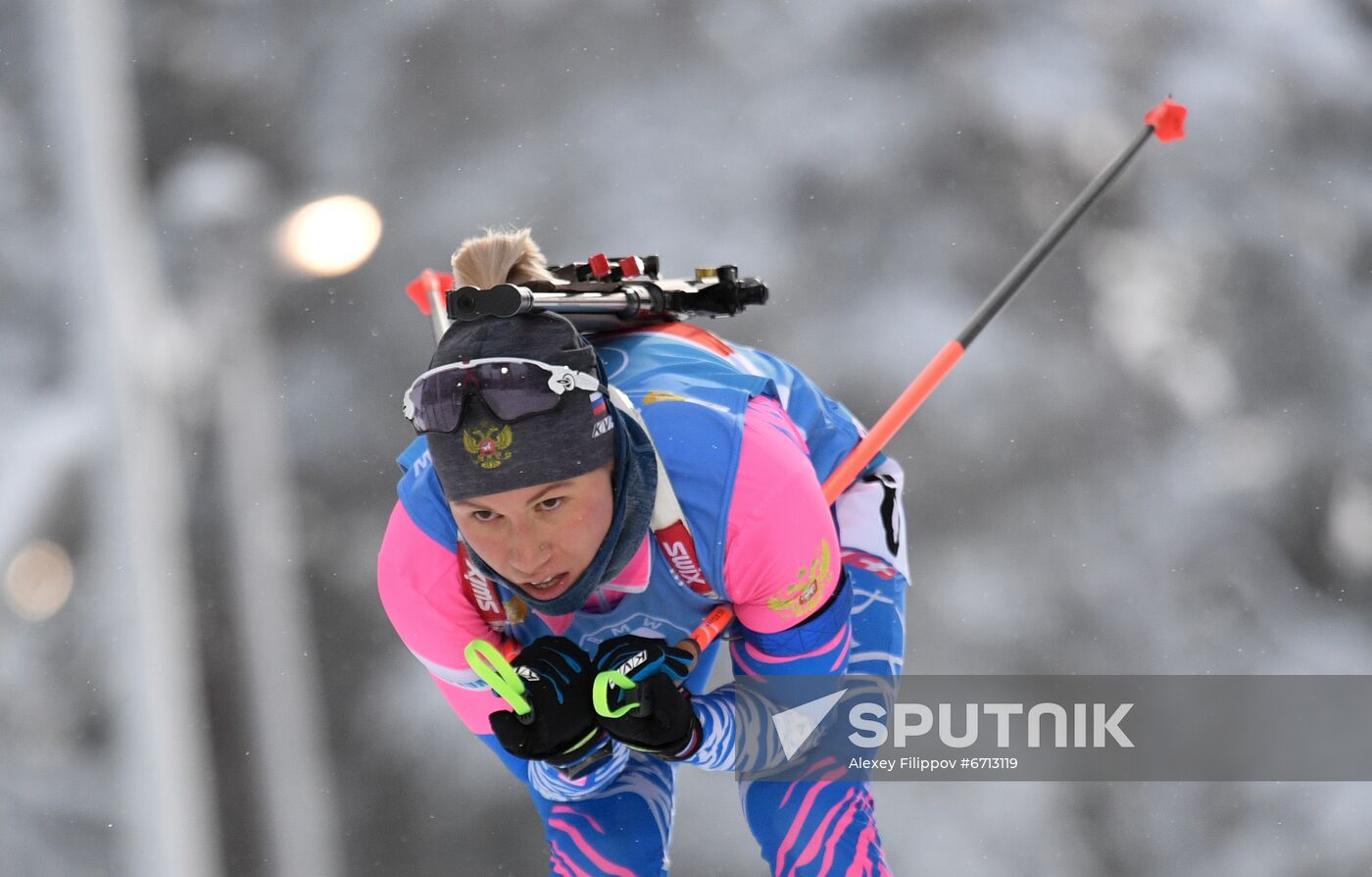 Sweden Biathlon World Cup Women