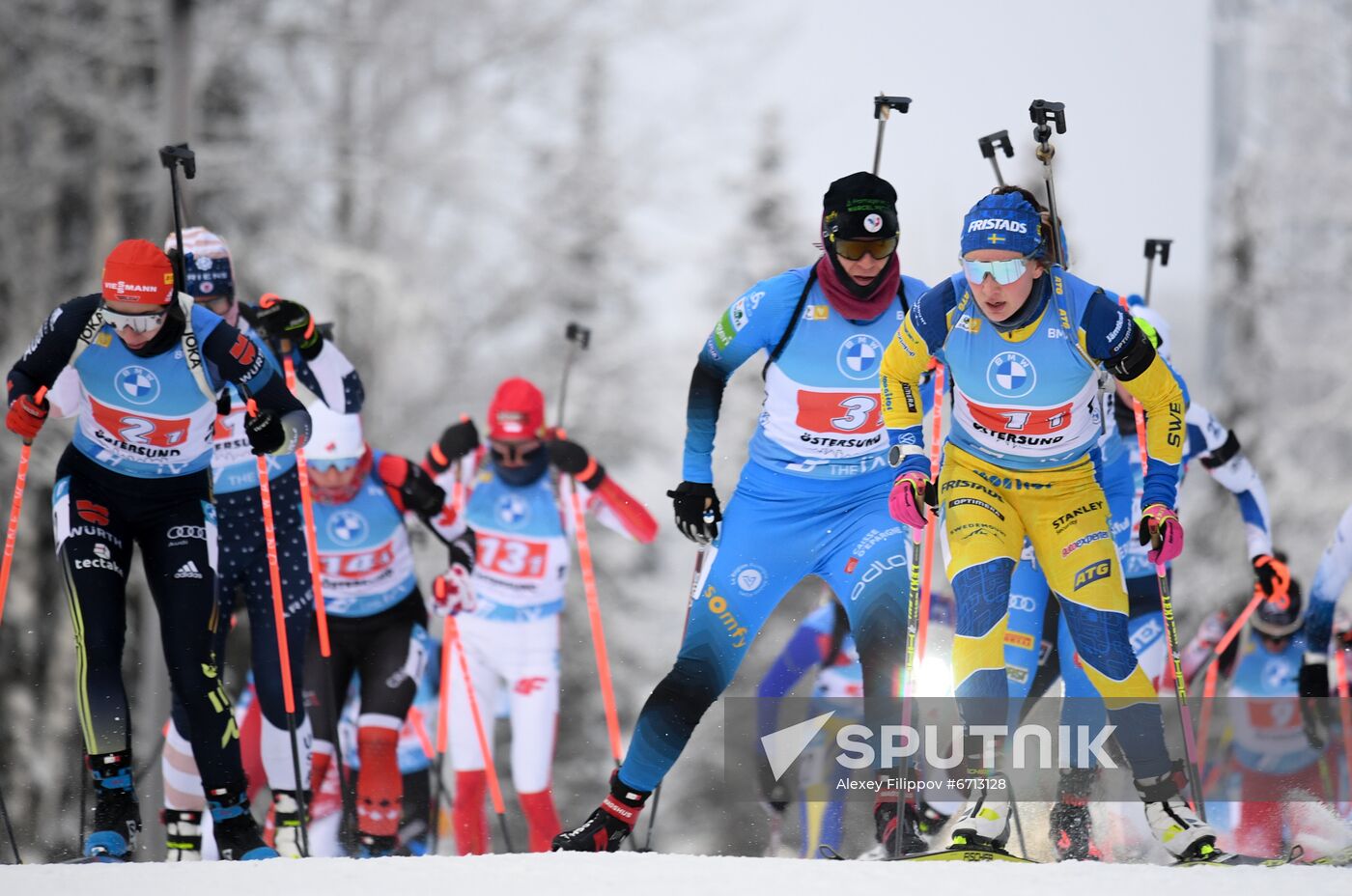 Sweden Biathlon World Cup Women