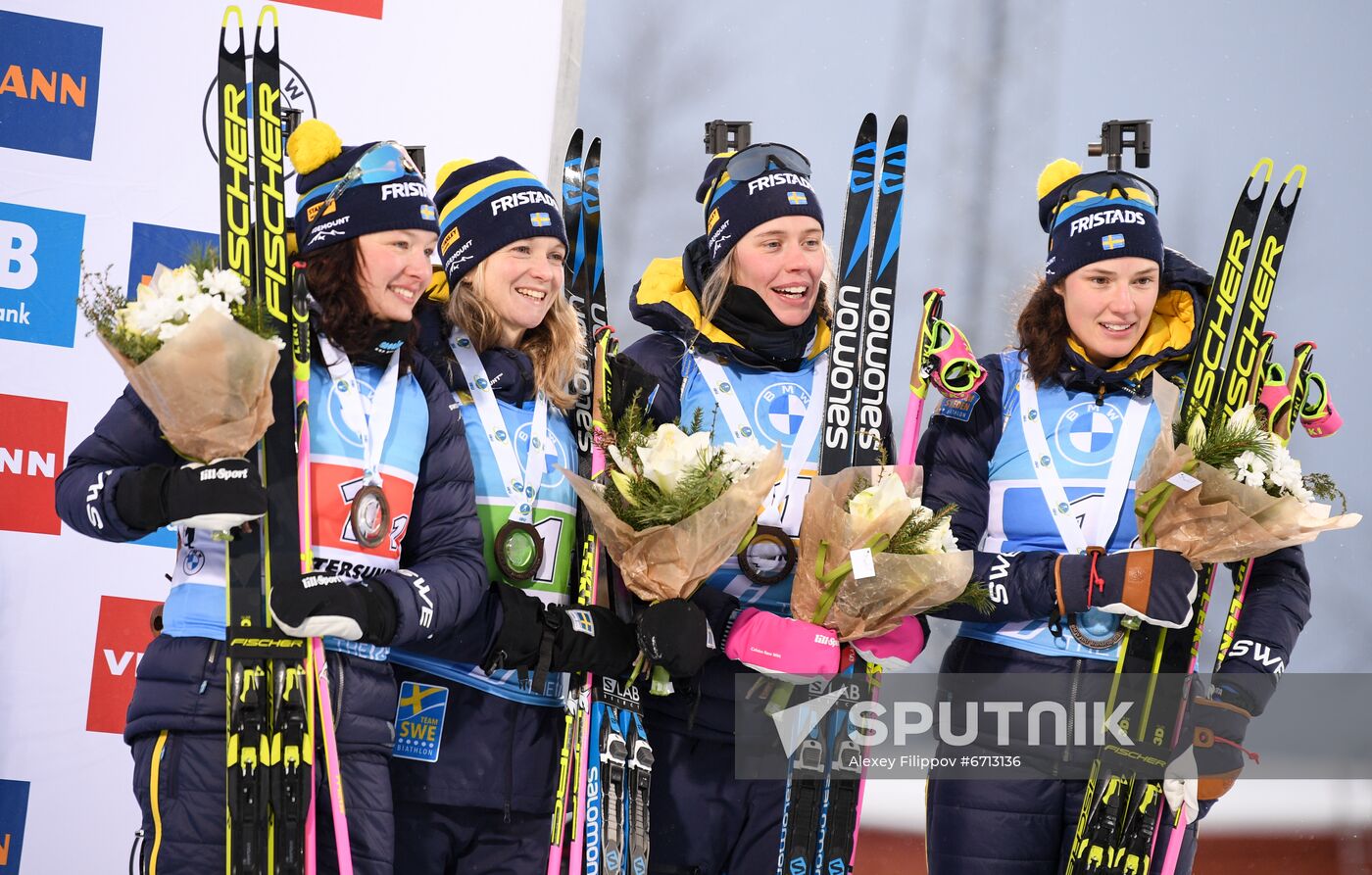 Sweden Biathlon World Cup Women