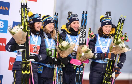 Sweden Biathlon World Cup Women