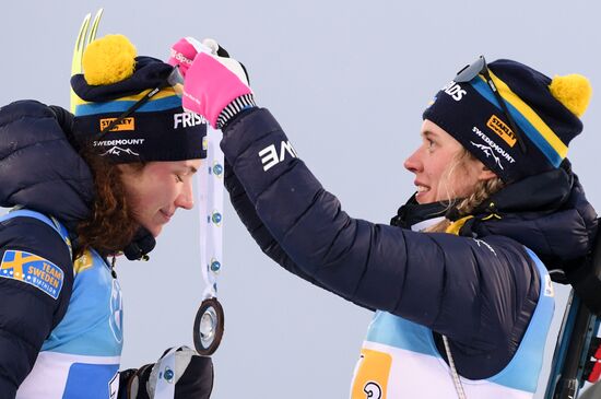 Sweden Biathlon World Cup Women