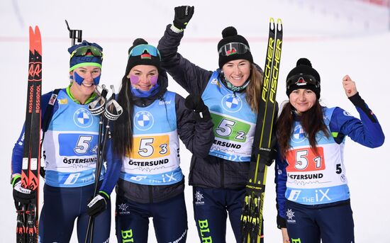 Sweden Biathlon World Cup Women