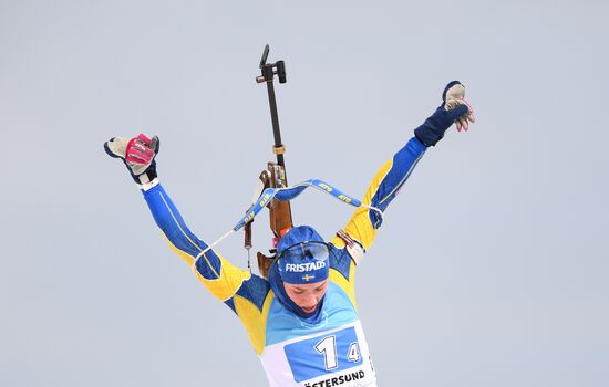 Sweden Biathlon World Cup Women