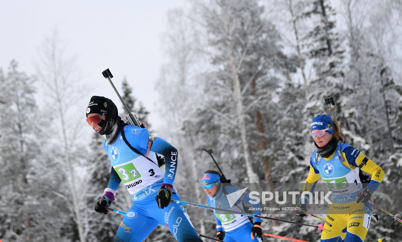 Sweden Biathlon World Cup Women