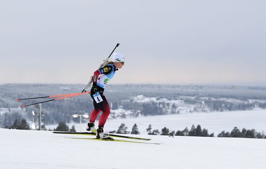 Sweden Biathlon World Cup Women