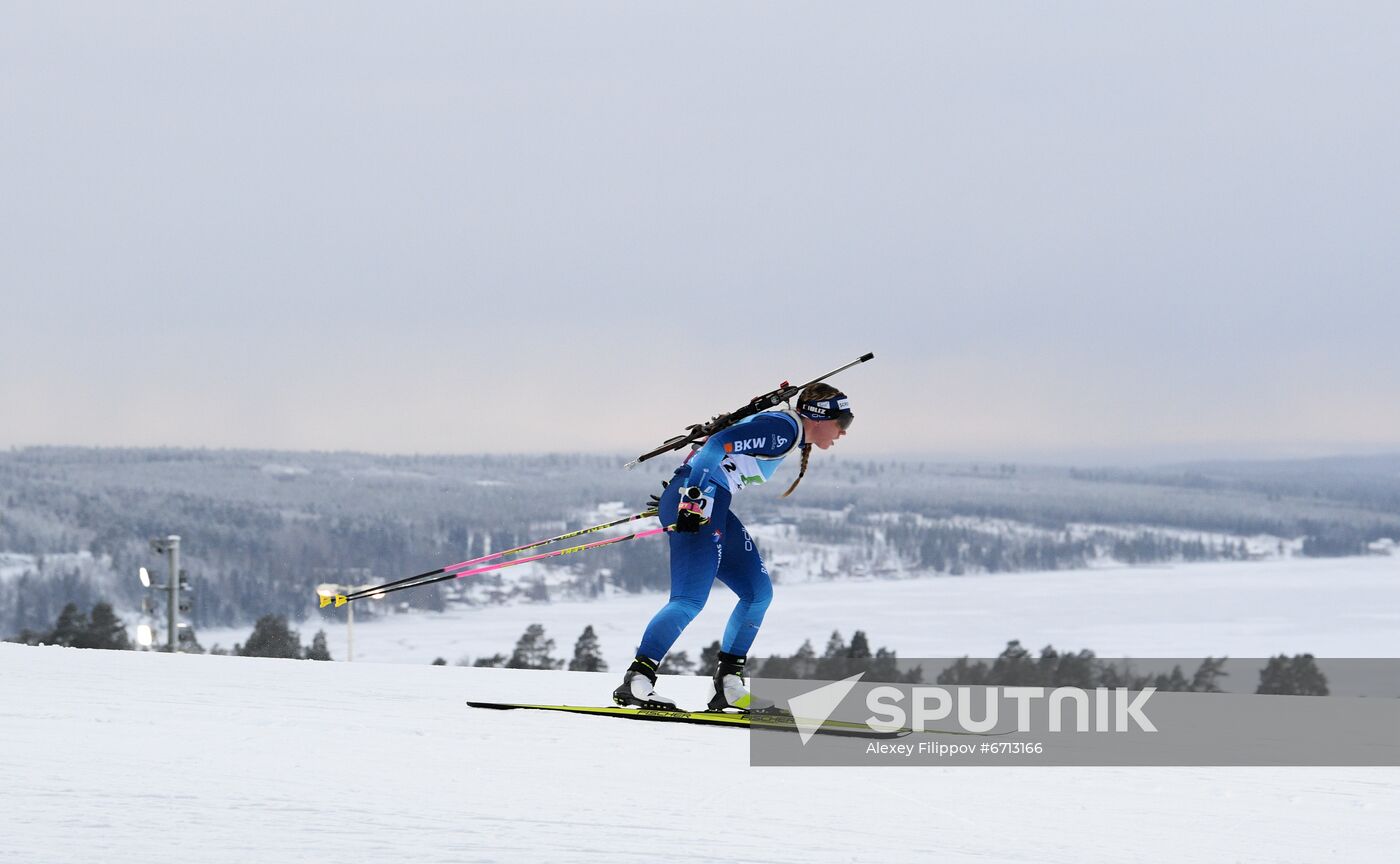 Sweden Biathlon World Cup Women