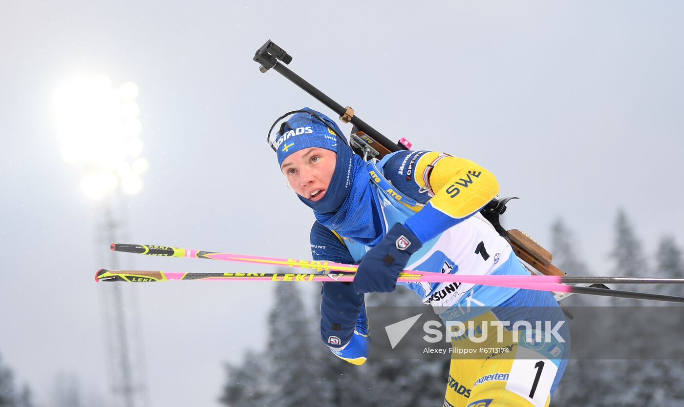 Sweden Biathlon World Cup Women