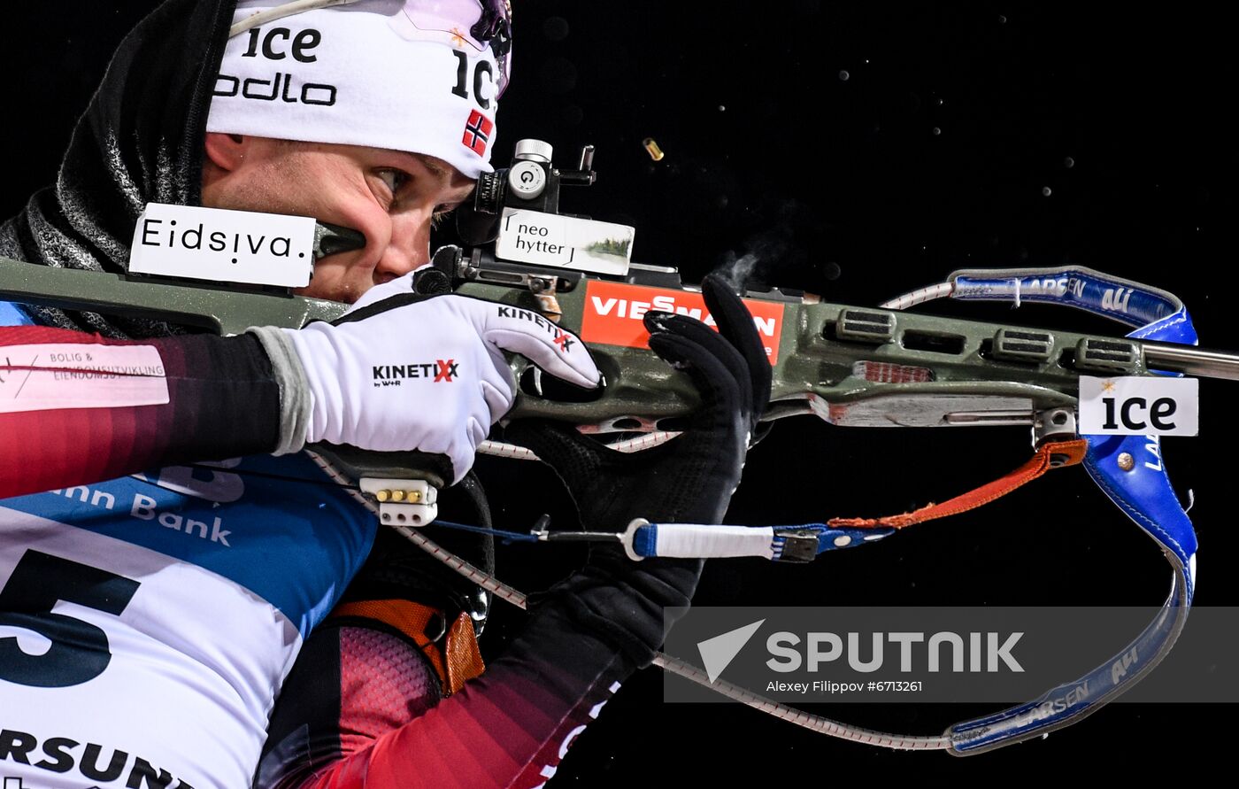 Sweden Biathlon World Cup Men