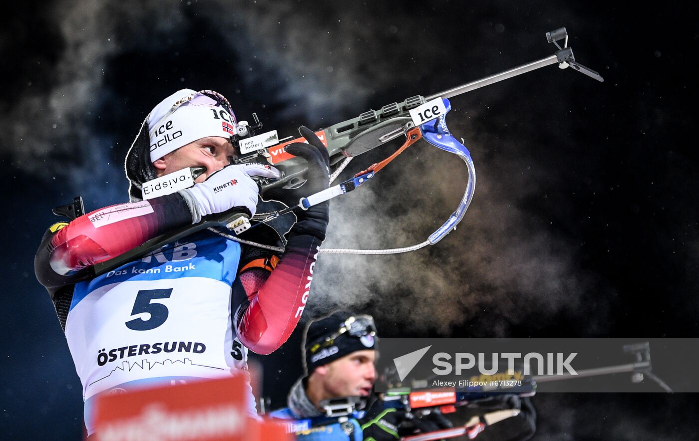 Sweden Biathlon World Cup Men