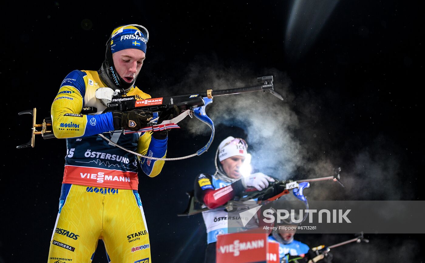 Sweden Biathlon World Cup Men