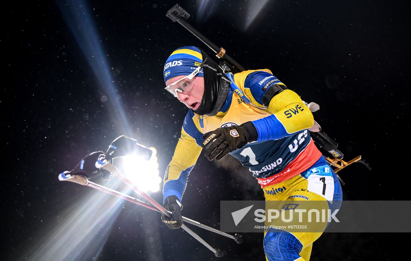 Sweden Biathlon World Cup Men