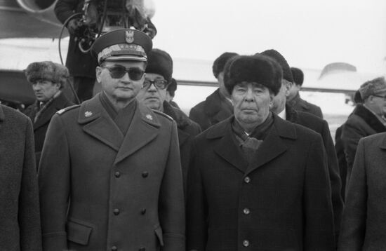 Wojciech Jaruzelski visits USSR