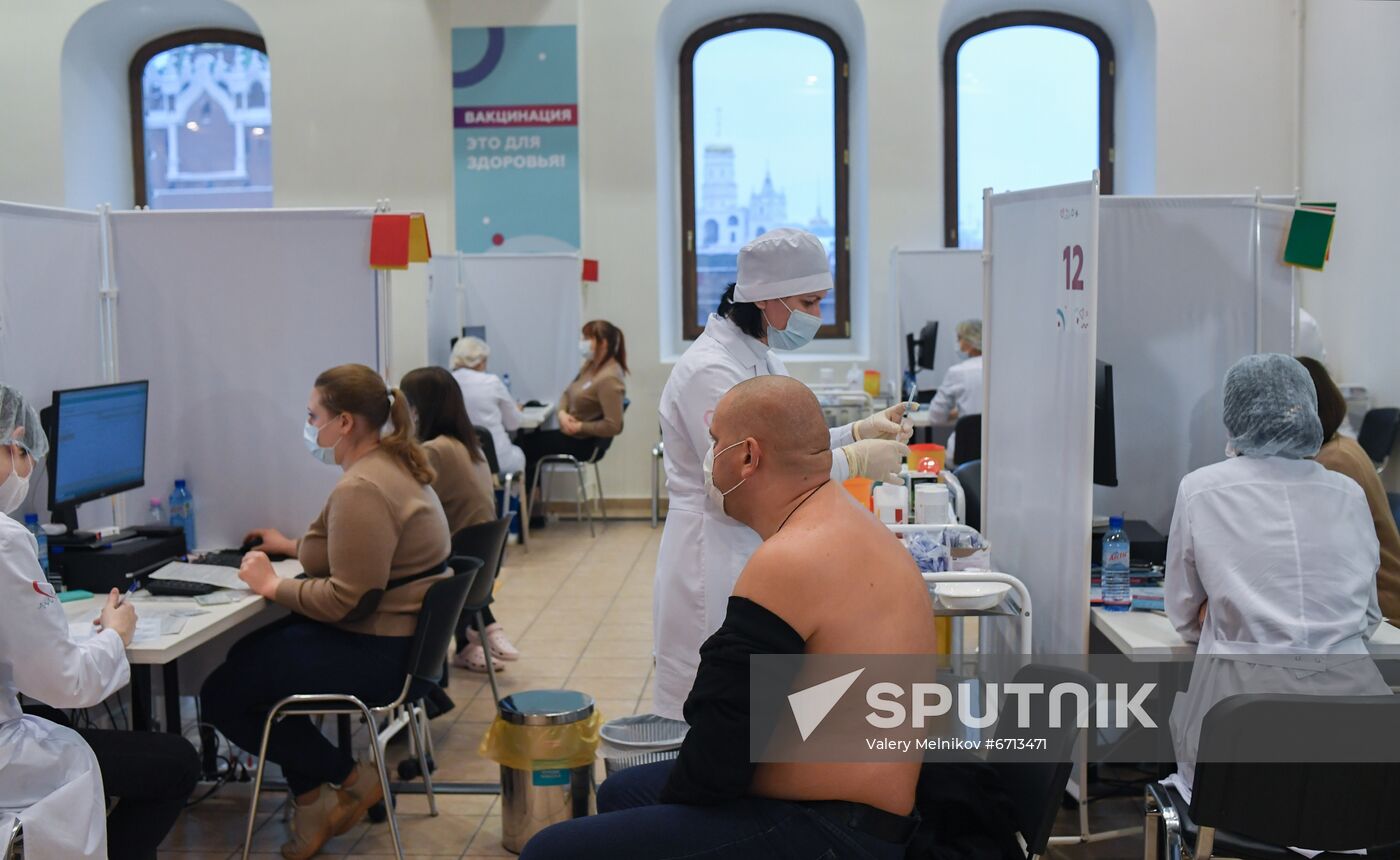 Russia Coronavirus Vaccination