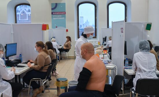 Russia Coronavirus Vaccination