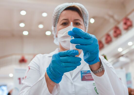 Russia Coronavirus Vaccination