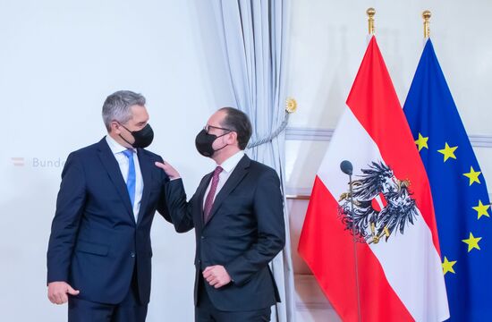 Austria New Chancellor Swearing-In 