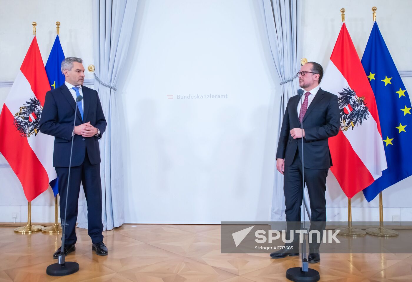 Austria New Chancellor Swearing-In 