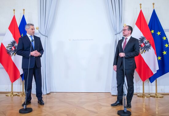 Austria New Chancellor Swearing-In 