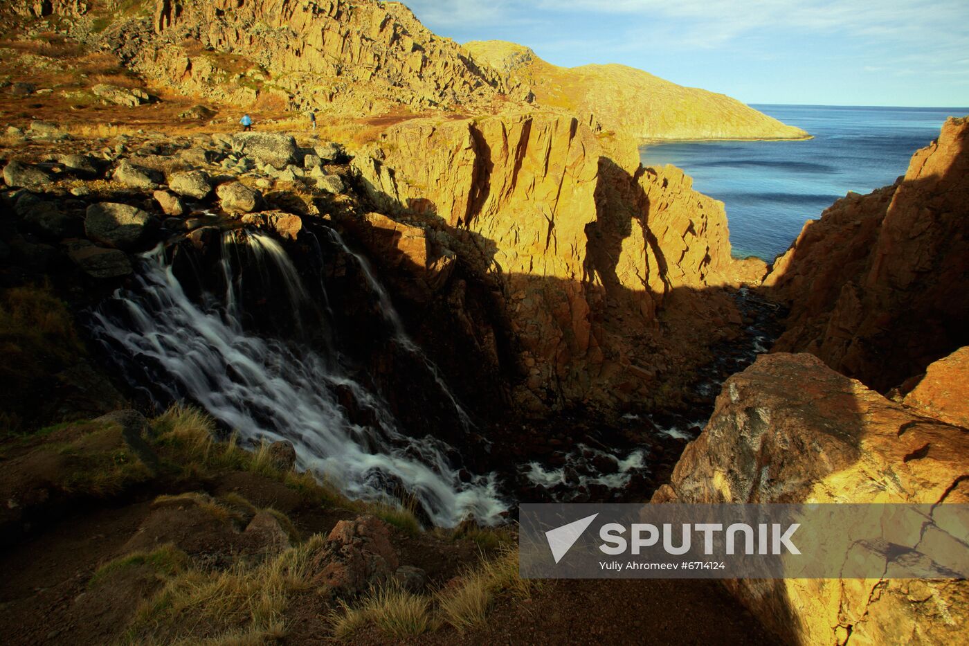 Waterfall near Teriberka