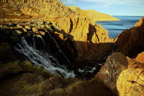 Waterfall near Teriberka