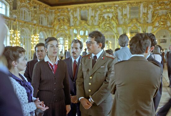 Nicaraguan delegation visits USSR