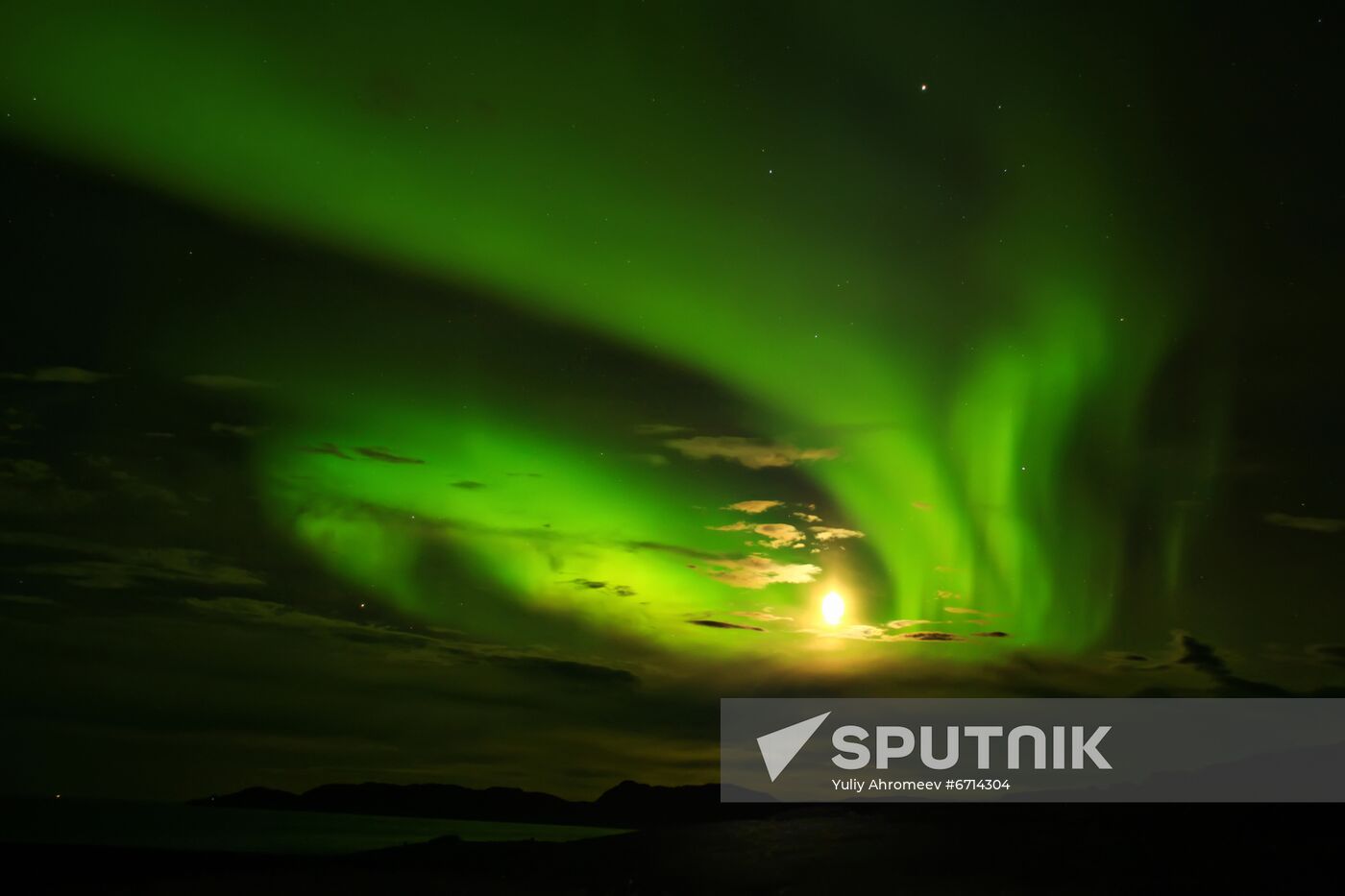 Northern lights near Teriberka