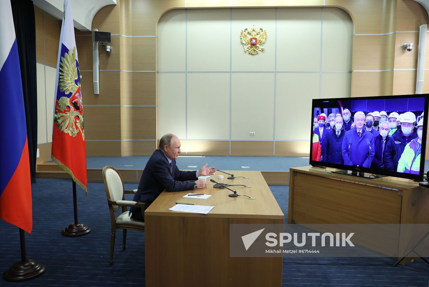 Russia Putin Moscow Metro