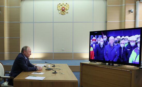 Russia Putin Moscow Metro