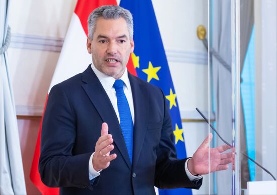Austria New Chancellor Swearing-In