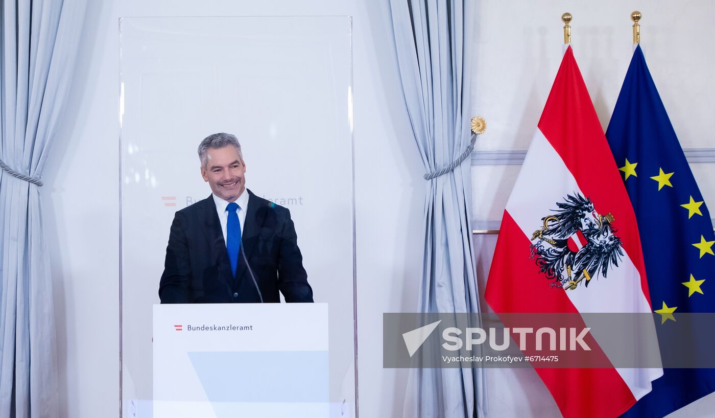 Austria New Chancellor Swearing-In