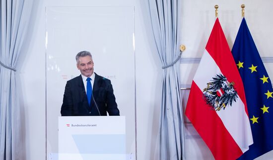 Austria New Chancellor Swearing-In