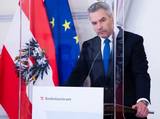 Austria New Chancellor Swearing-In