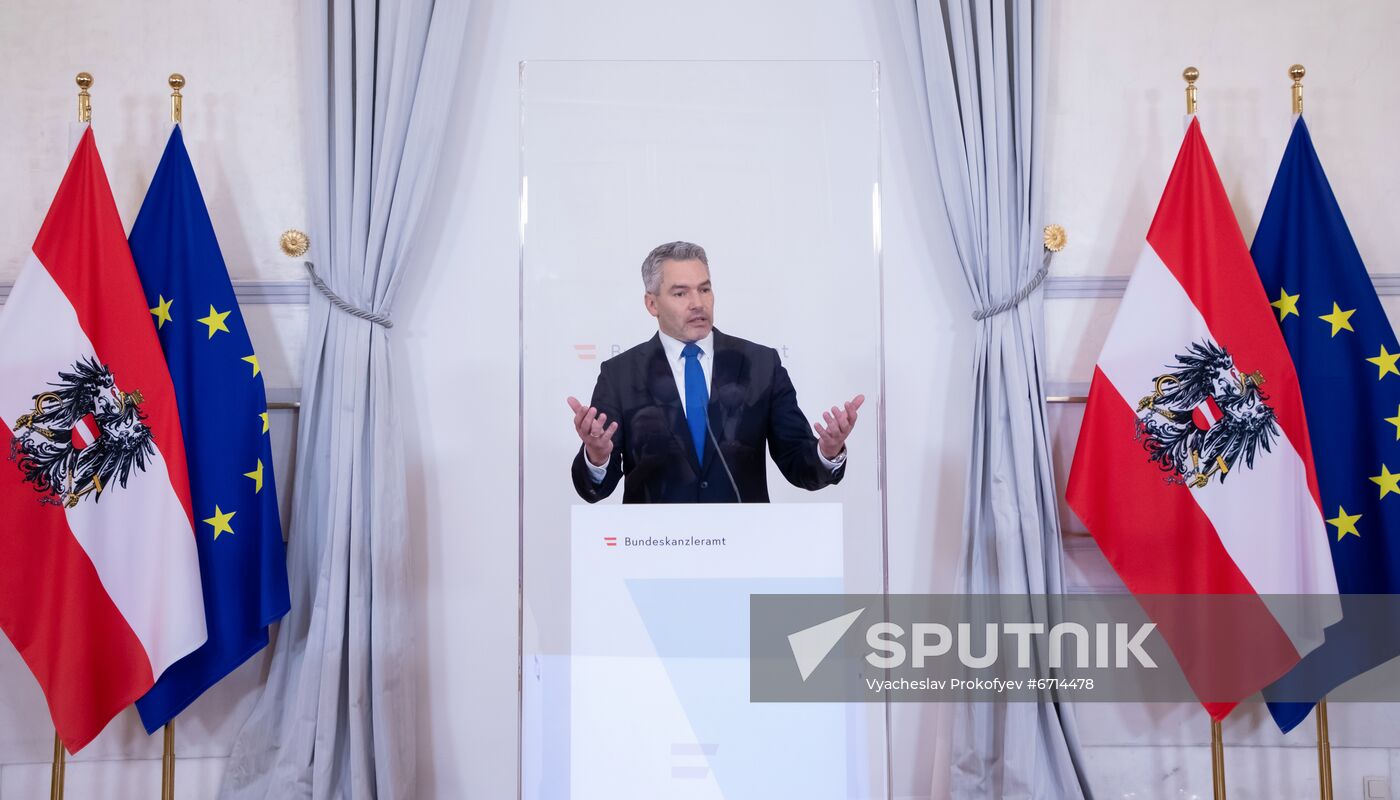 Austria New Chancellor Swearing-In