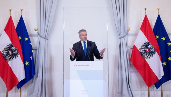Austria New Chancellor Swearing-In